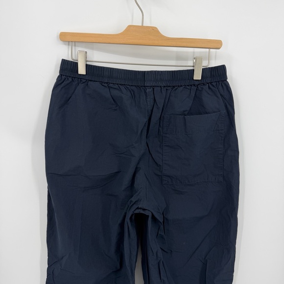 Cos blue cotton pants drawstring sz S elastic pull on waistband - Picture 4 of 10